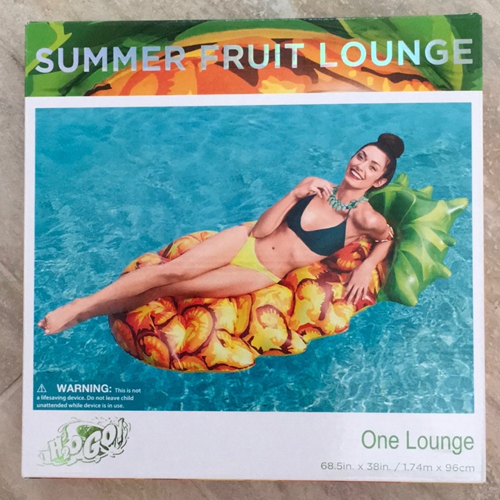 H2O GO Summer Fruit Pool Lounge